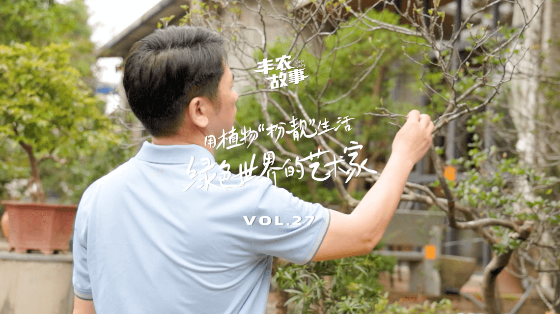 17年，他用一草一木去点亮了一个个家。